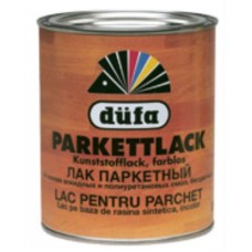 ДЮФА лак паркет. глянц. Parkettlack, 0,75л, расход: 1л./12м2